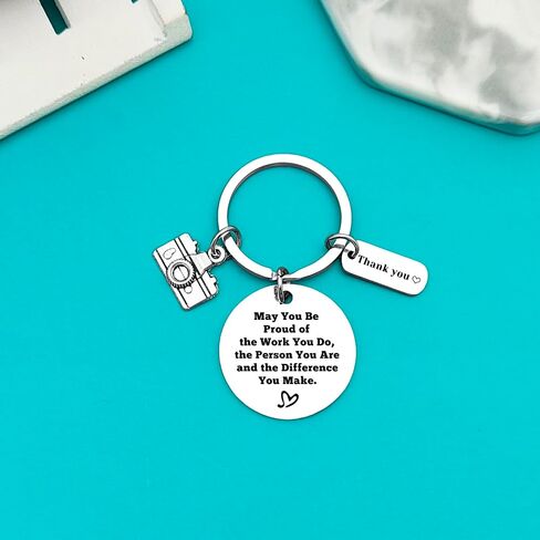 Xiahuyu Photographer Gifts Keychain Photography Lovers Gift Photographer Appreciation Gifts Christmas Birthday Gifts in Saudi Arabia
