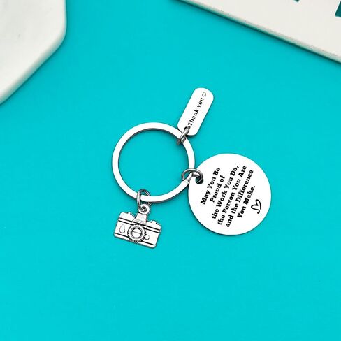 Xiahuyu Photographer Gifts Keychain Photography Lovers Gift Photographer Appreciation Gifts Christmas Birthday Gifts in Saudi Arabia