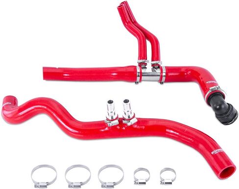 Mishimoto MMHOSE-F35T-15RD Silicone Coolant Hose Kit, Compatible With 2015-2019 Ford F-150 3.5L EcoBoost, Red in Saudi Arabia