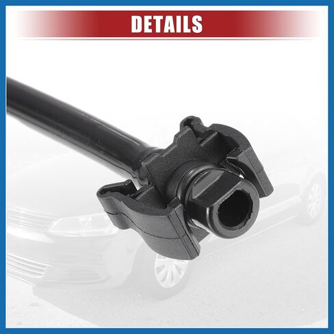 Coolant Radiator Reservoir Tank Overflow Hose Fit for Ford Fiesta S SE 1.6L 2011-2019 No.8V2Z-8B081-B/8V2Z-8B081-A - Pack of 1 Item Replacement in Saudi Arabia