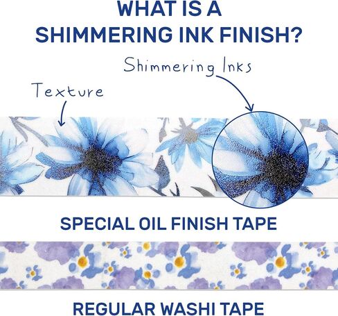 مجموعة شريط Glitter Washi - 14 Rolls Gold Sparkle لاصق لاصق ، 3 سم/2 سم/1.5 سم الأشرطة الفراشة واسعة الفراشة للخردة ، وصوائح الرصاص ، وحرف DIY ، ديكور العام الجديد (موضوعات Fairy & Cat) in Kuwait