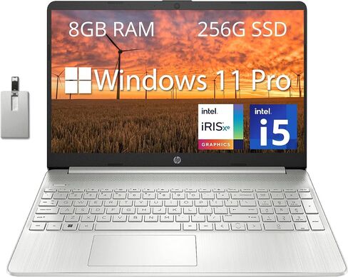 HP Pavilion Business Business Captop (2024) ، 15.6 "شاشة FHD ، مع Office مجانًا العمر 2021 ، Intel I7-1255U (10-core ، حتى 4.7 جيجا هرتز) ، 64 جيجابايت ، 1 تيرابايت SSD ، Intel Iris Xe Graphics ، Windows 11 Pro ، Silver ، Silver in Kuwait