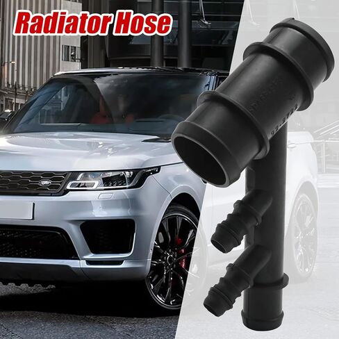 خرطوم مشعاع المحرك LR050854، موصل خرطوم علوي للمبرد الأسود، بديل لسيارة Land Rover Range Rover 2013-2022، يستبدل LR034637 LR019007 in Saudi Arabia