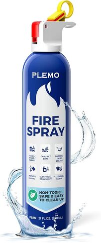 PLEMO Fire Extinguisher, All-in-1 Fire Spray for Home, Kitchen, Car, RV, Garage, Truck, and Camping, F60L, 2-Pack in Kuwait
