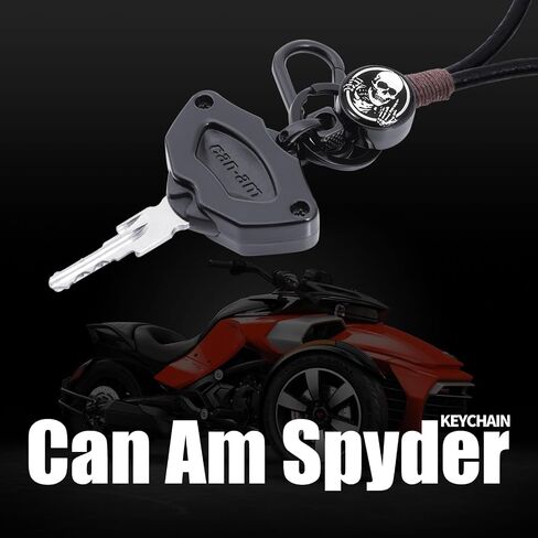 حامل مفاتيح على شكل جمجمة حامل مفاتيح متوافق مع Can Am Spyder F3 RT RT-S ST RSI جميع الموديلات in Kuwait