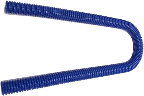 1 Set Blue 48"Universal Flexible Stainless Steel Radiator Hose Kit Fits for Radiator Hose Connection Points from 1 1/4" to 1 5/8" in Saudi Arabia
