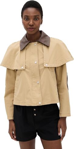 Avec Les Filles womens Cropped Cape Jacket in Saudi Arabia