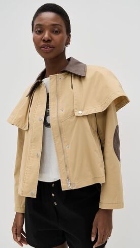 Avec Les Filles womens Cropped Cape Jacket in Saudi Arabia