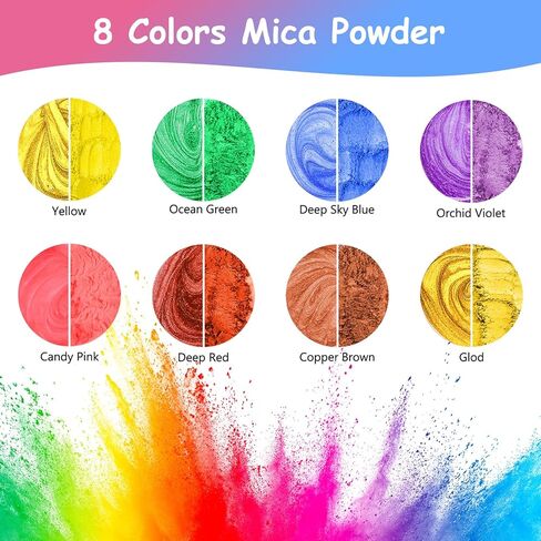 KISREL Epoxy Resin 2Gallon - Crystal Clear Epoxy Resin Kit - No Yellowing No Bubble Art Resin Casting Resin for Art Crafts, Jewelry Making, Wood & Resin Molds(1 Gallon x 2) in Kuwait