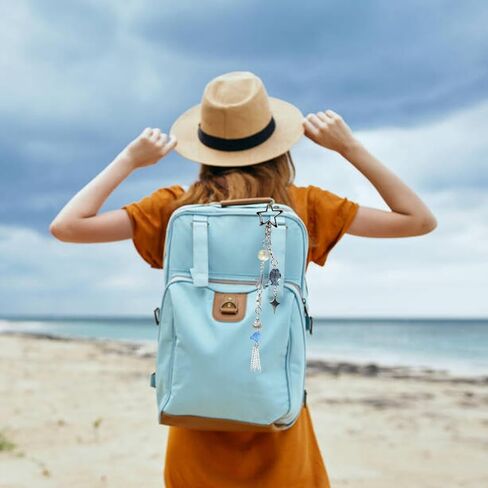 Cute Cherry Bag Charms,Glitter Strawberry Keychain with Key Ring and Clip,Sparkling Accessory for Purse Handbags Bag in Kuwait