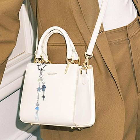 Cute Cherry Bag Charms,Glitter Strawberry Keychain with Key Ring and Clip,Sparkling Accessory for Purse Handbags Bag in Kuwait