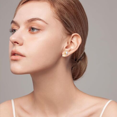 Moonstone Earrings New Beginnings Gifts for Women Graduation Divorce Retirement Farewell Gifts for Coworkers Inspirational Moonstone Jewelry in Saudi Arabia