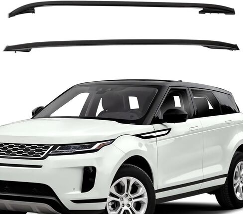 OCPTY Roof Rack Fit for Land Rover Range for Rover Evoque 2012 2013 2014 2015 2016 2017 2018 2019 2020 Cargo Bars for Cargo Carrier Bag Luggage Kayak Canoe Bike Snowboard Skiboard in Saudi Arabia