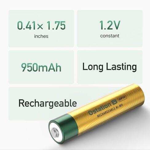 بطاريات NIMH القابلة لإعادة شحن Olight B Pro AA ، وحزمة 8 عملة ، و 2100 مللي أمبير في الساعة ، وجهد البطارية 1.2 فولت ، ومثالية للأجهزة اليومية ، الصديقة للبيئة in Kuwait