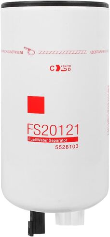 FS20121 Fuel Filter Water Separator Filter Compatible with Cummins L9, B6.7, Stage V QSB/QSL engines Replace 5444245, 5528103 in Saudi Arabia