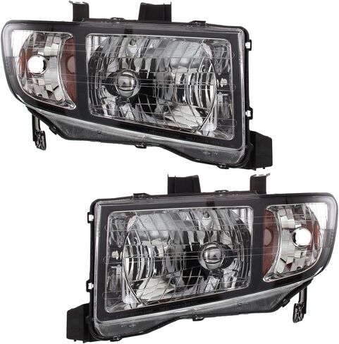 مصباح أمامي جانبي للسائق والراكب من Garage-Pro لسيارة Honda Ridgeline 2006-2008 هالوجين يناسب EX-L، LX، RT، RTL، RTS & RTX يستبدل # 33151SJCA02، 33101SJCA02 in Saudi Arabia