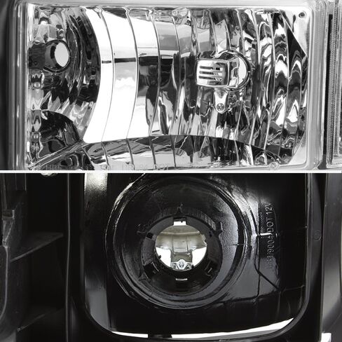 AKKON - For 94-01 Dodge Ram 1500 2500 3500 Truck المصابيح الأمامية السوداء مع مصابيح إشارة الزاوية يسار + يمين in Saudi Arabia