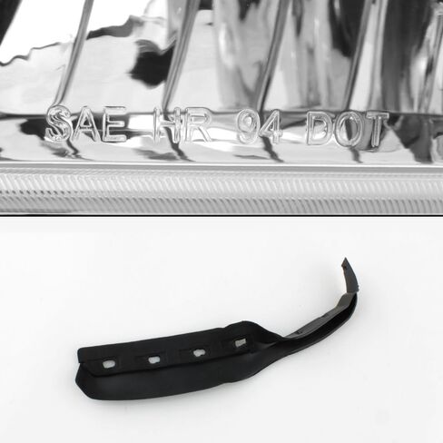 AKKON - For 94-01 Dodge Ram 1500 2500 3500 Truck المصابيح الأمامية السوداء مع مصابيح إشارة الزاوية يسار + يمين in Saudi Arabia