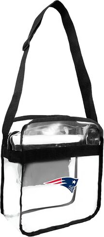 Littlearth Unisex-Adult NFL Detroit Lions 1 Clear Carryall Crossbody Bag, Clear, 12" x 12" x 6" in Saudi Arabia