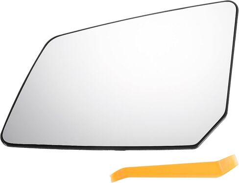 X AUTOHAUX Car Rearview Left Driver Side Mirror Glass Replacement W/Backing Plate Heated White Glass for GMC Acadia 2007-2016 for Saturn Outlook 2007-2010 for Chevrolet Traverse 2009-2016 in Saudi Arabia