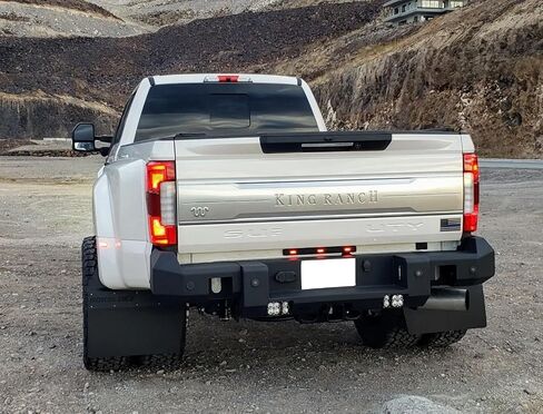 iJDMTOY OEM-Spec Red Lens LED Truck Tailgate Rear ID Lamp Lightbar Compatible With 2017-up Ford F250 F350 F450, Also Other Trucks in Saudi Arabia