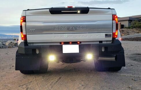 iJDMTOY OEM-Spec Red Lens LED Truck Tailgate Rear ID Lamp Lightbar Compatible With 2017-up Ford F250 F350 F450, Also Other Trucks in Saudi Arabia