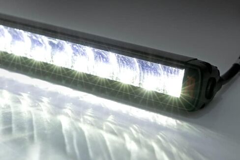 شريط إضاءة LED من سلسلة Spectrum مقاس 12 بوصة من Rough Country - 60 وات، 5400 لومن، 5 وات مصابيح أوسرام LED، بقعة كومبو وشعاع فيضان، مصمم للاستخدام القوي على الطرق الوعرة in Saudi Arabia