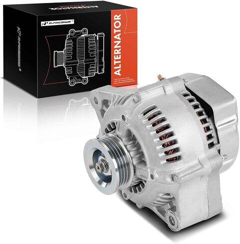 مولد كهربائي ممتاز متوافق مع Acura Integra 1990-1991، 12V 65A 4-Groove Pulley عكس اتجاه عقارب الساعة، استبدال # 31100PR4A01، 31100PR4A01RM in Saudi Arabia