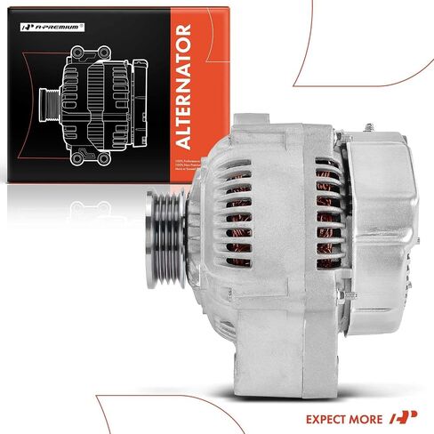 مولد كهربائي ممتاز متوافق مع Acura Integra 1990-1991، 12V 65A 4-Groove Pulley عكس اتجاه عقارب الساعة، استبدال # 31100PR4A01، 31100PR4A01RM in Saudi Arabia