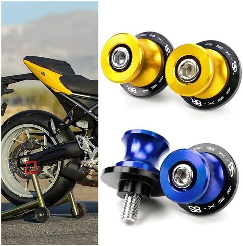 for GSX-8S GSX-8R GSX8S GSX 8S 8R 2023 2024 2025 Motorcycle Accessories Aluminum M8 Swingarm Spools Slider Stand Screws in Saudi Arabia