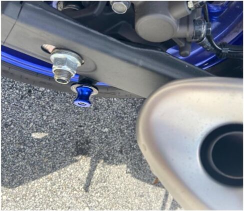 for GSX-8S GSX-8R GSX8S GSX 8S 8R 2023 2024 2025 Motorcycle Accessories Aluminum M8 Swingarm Spools Slider Stand Screws in Saudi Arabia