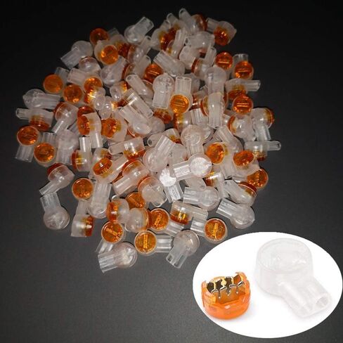 Wire Connectors Assortment Kit,SINCODA 220 PCS Waterproof Telephone Line Connector, Data Phone Wire Butt Splice Ports K1/K2/K3/K4/K5 Crimp Terminal Connectors Assortment Kit in Kuwait