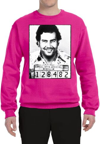 Wild Bobby Pablo Escobar Mugshot Narcos TV Pop Culture Unisex Crewneck Graphic Sweatshirt in Saudi Arabia
