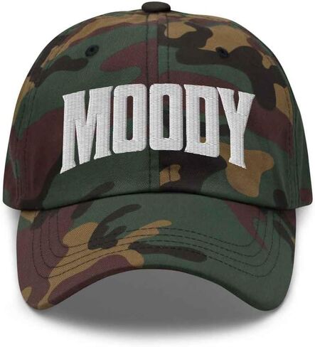 Moody Baseball Cap Moody Dad Hat Texas TX Hat Embroidered Souvenir in Saudi Arabia