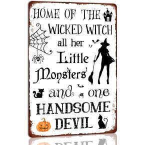 Psychic Reading Tarot Cards Crystal Balls Metal Tin Sign Halloween Spooky Decor Witch Wall Art Retro Vintage Halloween Decor for Home Halloween Party Wall Decor 8x12 Inch in Saudi Arabia