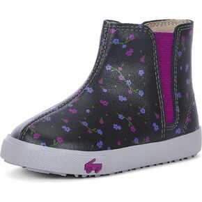 See Kai Run - حذاء رياضي Keegan II للأطفال الصغار، زهور سوداء، مقاس 9.5 in Kuwait