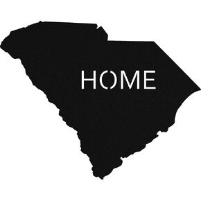 Home State Sign - Metal Wall Art - Tennessee - Black in Saudi Arabia