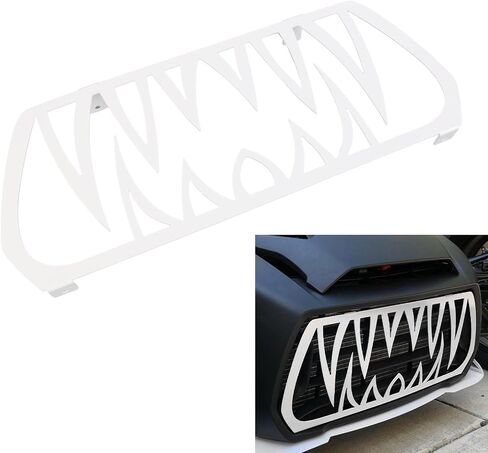 أسنان الشبكة الأمامية مصنوعة من الألومنيوم المقاوم للصدأ وخفيفة الوزن لـ Ryker 600 900 Sport All (أسود) in Saudi Arabia