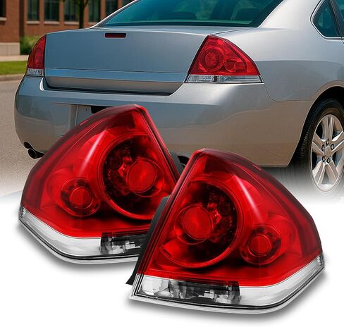 AKKON - For Chevy Impala Replacement Black Tinted Tail Lights Driver/Passenger Rear Lamps Pair New in Saudi Arabia