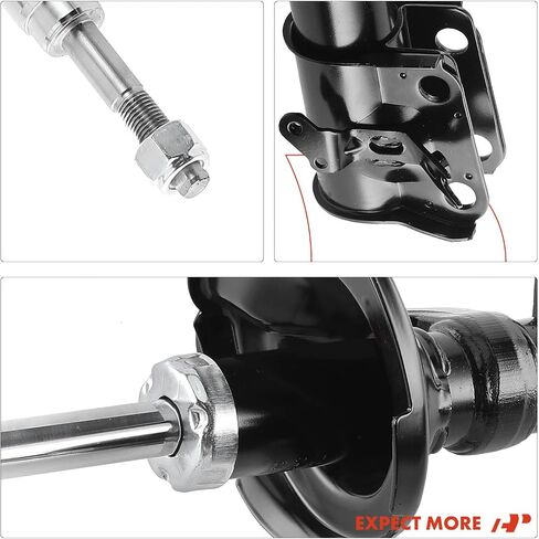 A-Premium Front Pair [2] Strut Assembly Compatible with Honda Civic 2002 2003 2004 2005, Driver and Passenger Side in Saudi Arabia