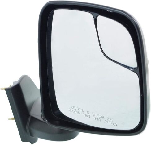 Garage-Pro Mirror Compatible with 2013-2021 Nissan NV200, Fits 2015-2018 Chevrolet City Express Passenger Side, Manual Glass, Blind Spot Glass in Saudi Arabia