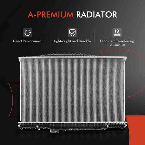A-Premium Engine Coolant Radiator Assembly with Transmission Oil Cooler Compatible with Suzuki Grand Vitara 2009-2013, Automatic Transmission in Saudi Arabia