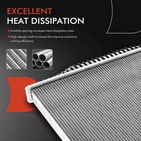 A-Premium Engine Coolant Radiator Assembly with Transmission Oil Cooler Compatible with Suzuki Grand Vitara 2009-2013, Automatic Transmission in Saudi Arabia