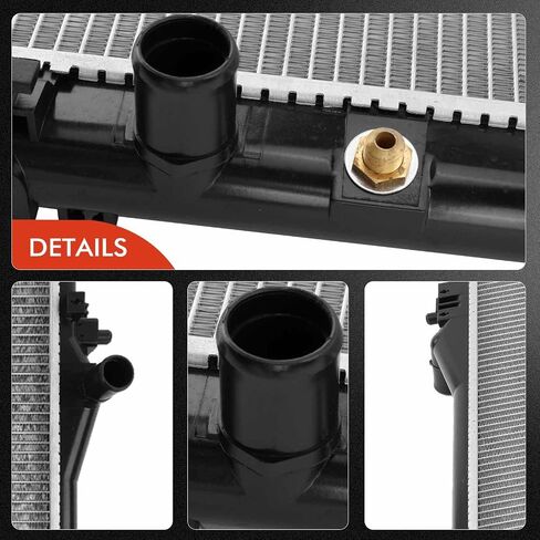 A-Premium Engine Coolant Radiator Assembly with Transmission Oil Cooler Compatible with Suzuki Grand Vitara 2009-2013, Automatic Transmission in Saudi Arabia
