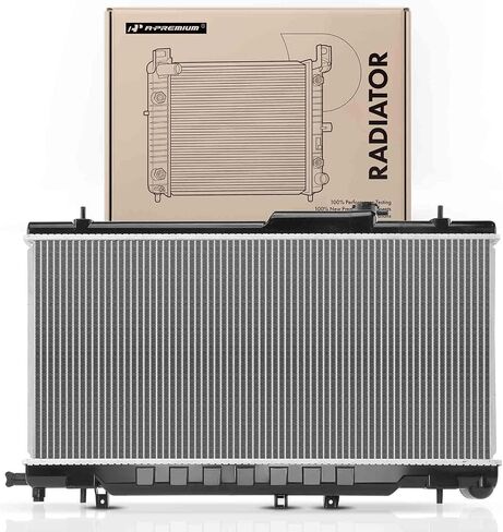 A-Premium Engine Coolant Radiator Assembly Compatible with Subaru Impreza, 2002 2003 2004 2005 2006 2007, Automatic/Manual Transmission, Replace# 45111FE000, 45111FE050 in Saudi Arabia