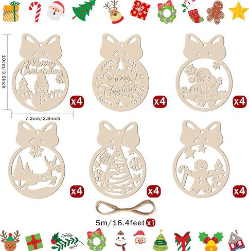 Easter Wood Cutouts Unfinished Wooden Easter Egg Bunny Crafts 24Pcs Flat Paintable Eggs Bunnies Cutout for Home Hanging Craft Ornaments Classroom Gifts Spring DIY Decorations 4 inch in Kuwait