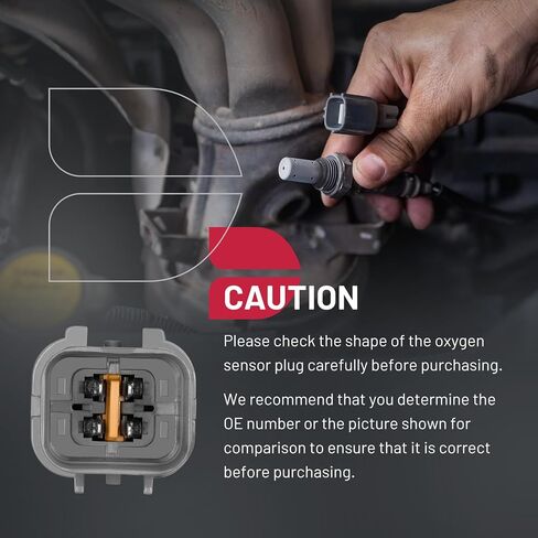 BDFHYK Oxygen Sensor Upstream O2 Sensor, Compatible with Hyundai Santa Fe 2003-2006, Sonata 2002-2005, Tiburon 2003-2008, Tucson 2005-2009, Compatible with Kia Magentis 2002-2006, 234-4191 1PCS in Saudi Arabia