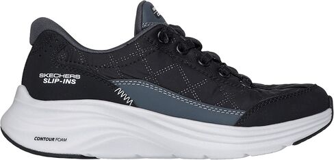 حذاء رياضي Skechers للأولاد بدون استخدام اليدين سهل الارتداء من الفوم بمقاس مريح 403892l (للأطفال الكبار الصغار) in Kuwait
