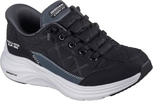 حذاء رياضي Skechers للأولاد بدون استخدام اليدين سهل الارتداء من الفوم بمقاس مريح 403892l (للأطفال الكبار الصغار) in Kuwait