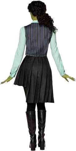 زي Spirit Halloween Wicked Adult Elphaba التنكري، مرخص رسميًا in Saudi Arabia